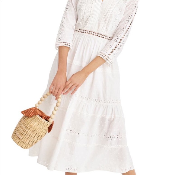 J. Crew Dresses & Skirts - NWT J. Crew “Cottagecore” Cotton Eyelet Dress